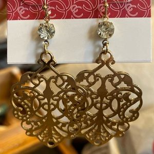 Charming Charlie Gold Earrings